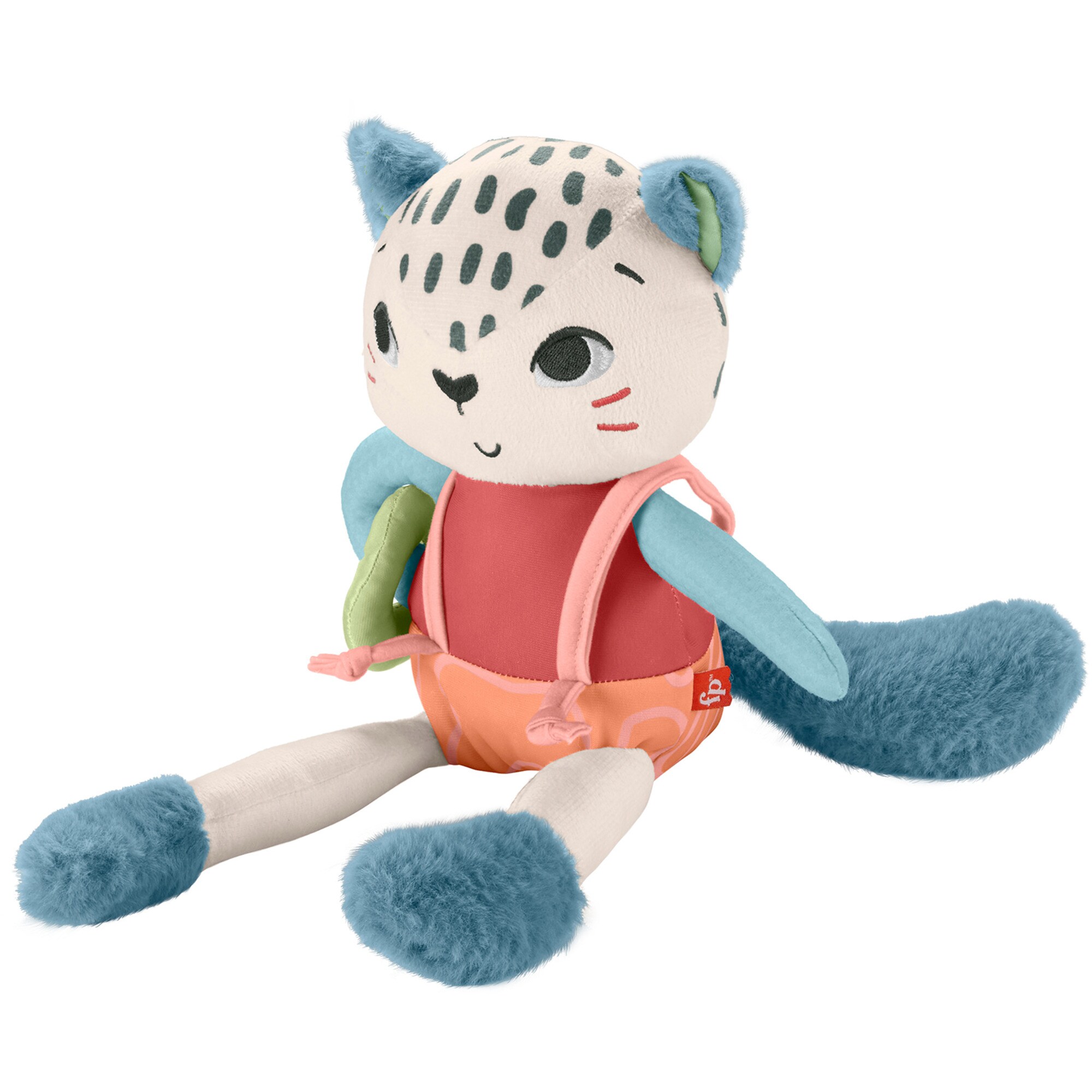 Mattel Kuscheltier Spiel-Schneeleopard