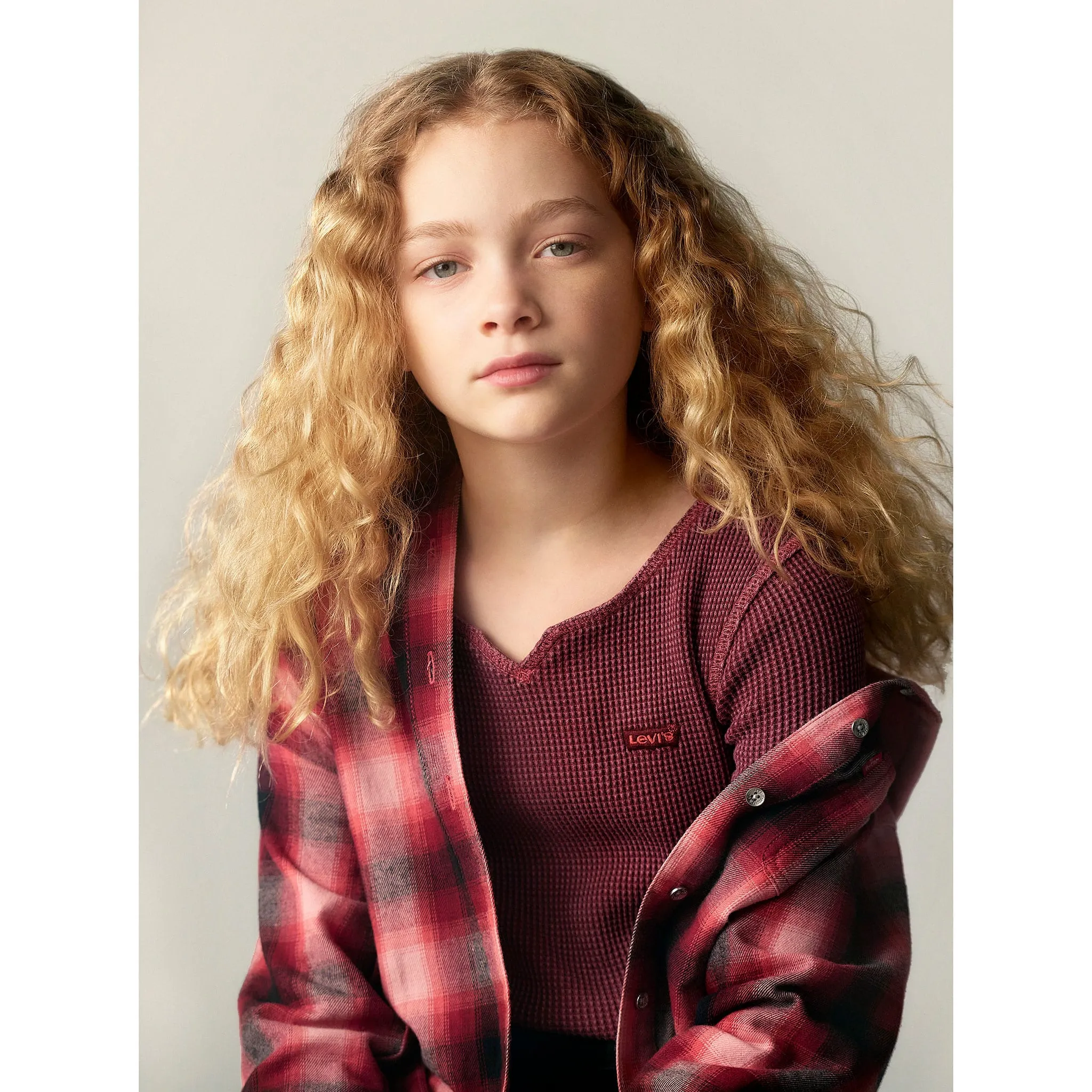 Levi's Chemise Carreaux Capuche 4-6X