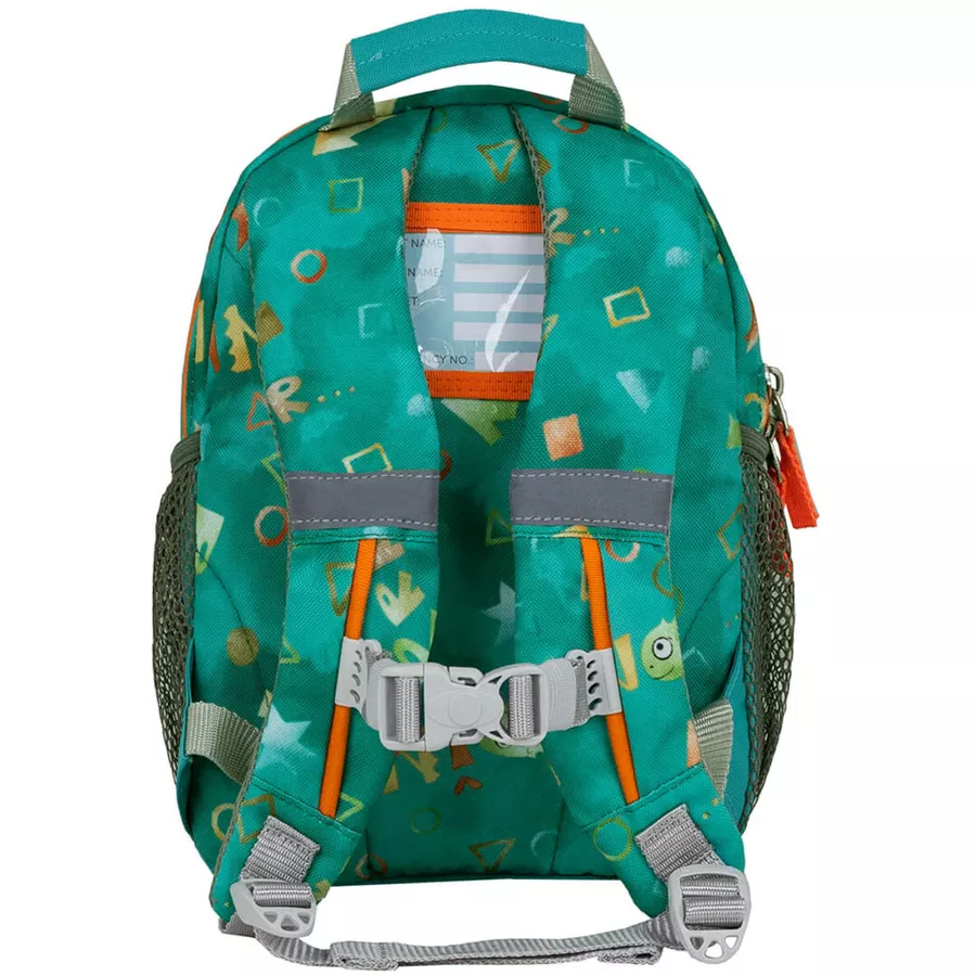 Belmil Kindergartenrucksack Mini Kiddy Kindergartenrucksack für 1-3 Jährige Kinder mit Brustgurt Cartoon Dinosaur