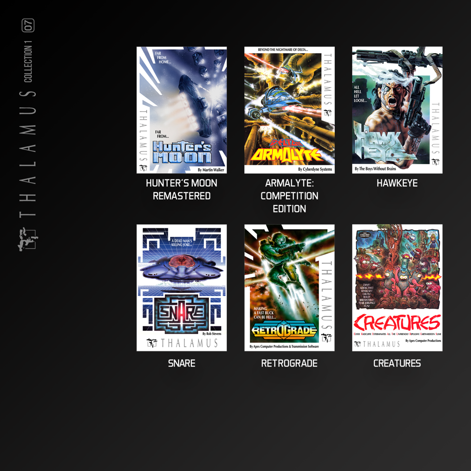 Blaze Evercade Thalamus Col 1- BLAZE TAB Plus
