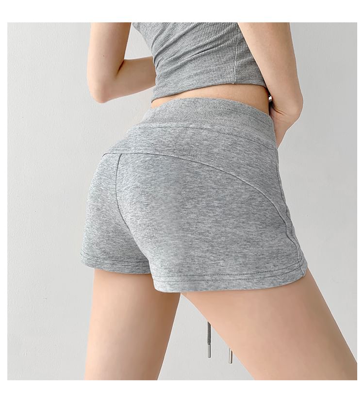 Shira - Sweatshorts met trekkoordtaille