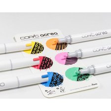Marqueur acrea 'Vivid', set de 6