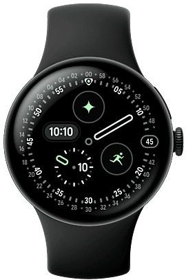 Google - Pixel Watch 4 - Smartwatch - Obsidian - 41 mm
