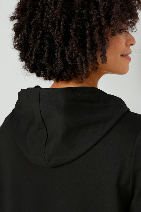 Midikleid, Layering-Look, Jersey und Plissee