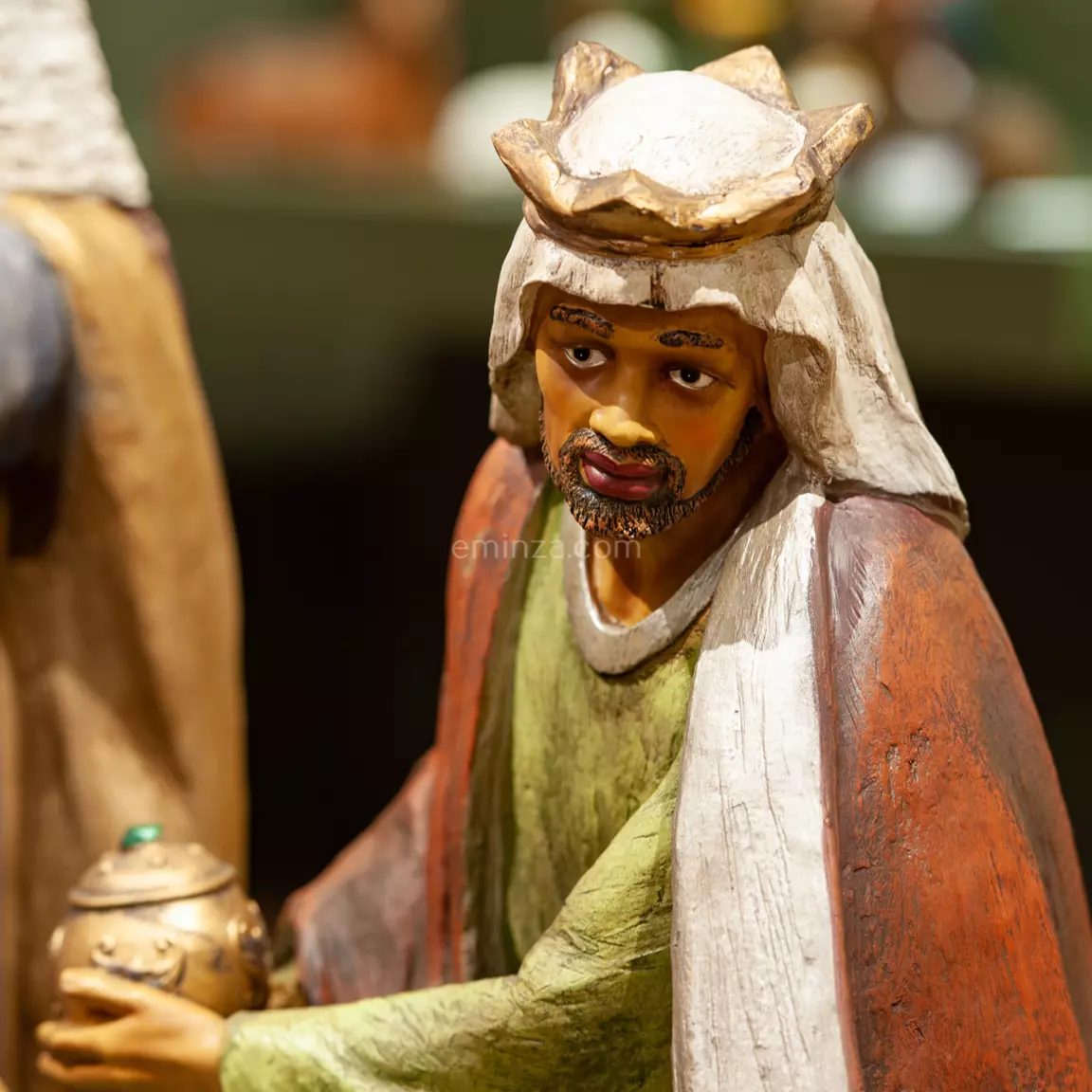Les 11 grands santons (Hauteur 40 cm) de Paul