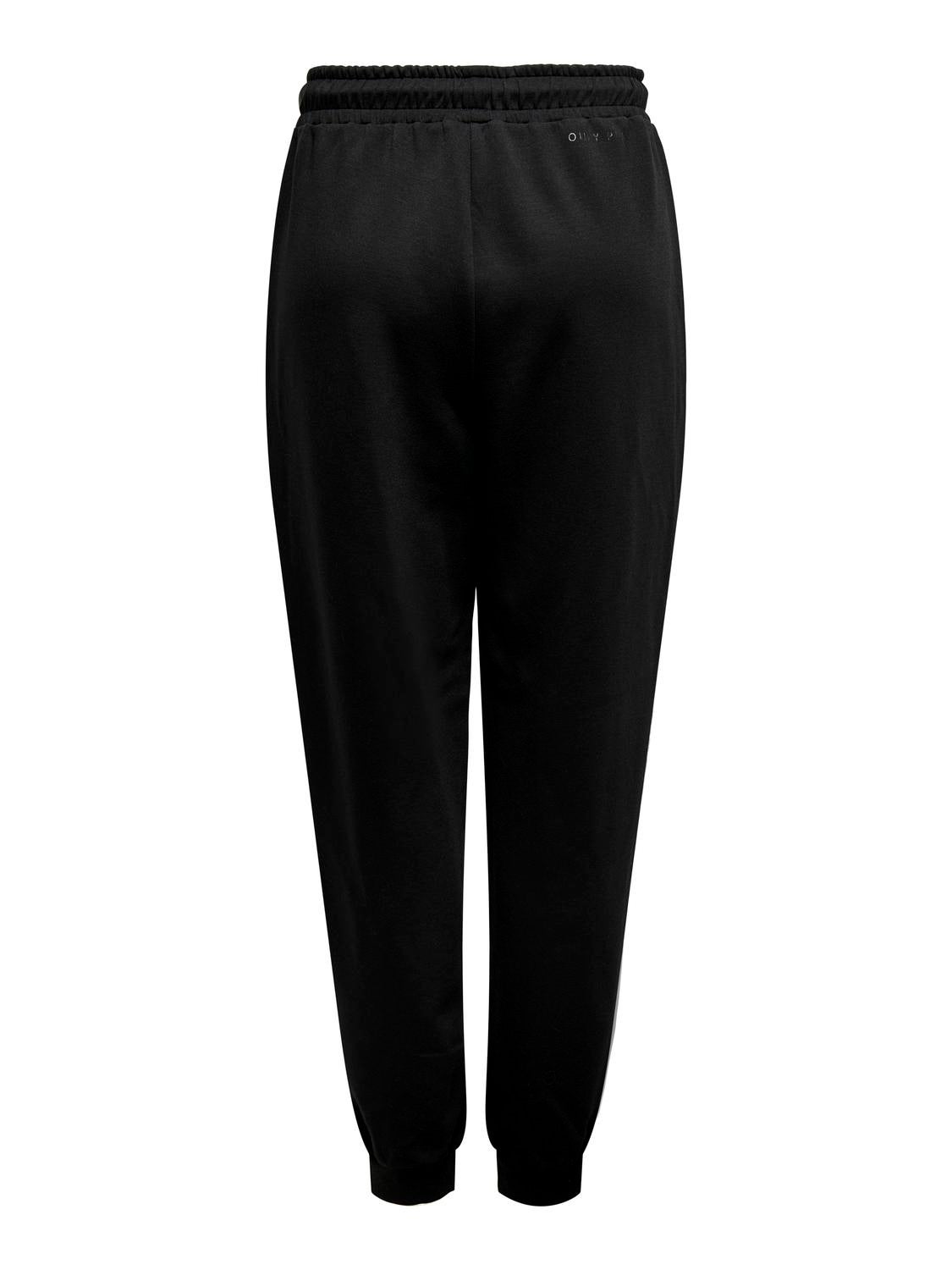 ONPLOUNGE Hohe Taille Normal geschnitten Jogginghose Black