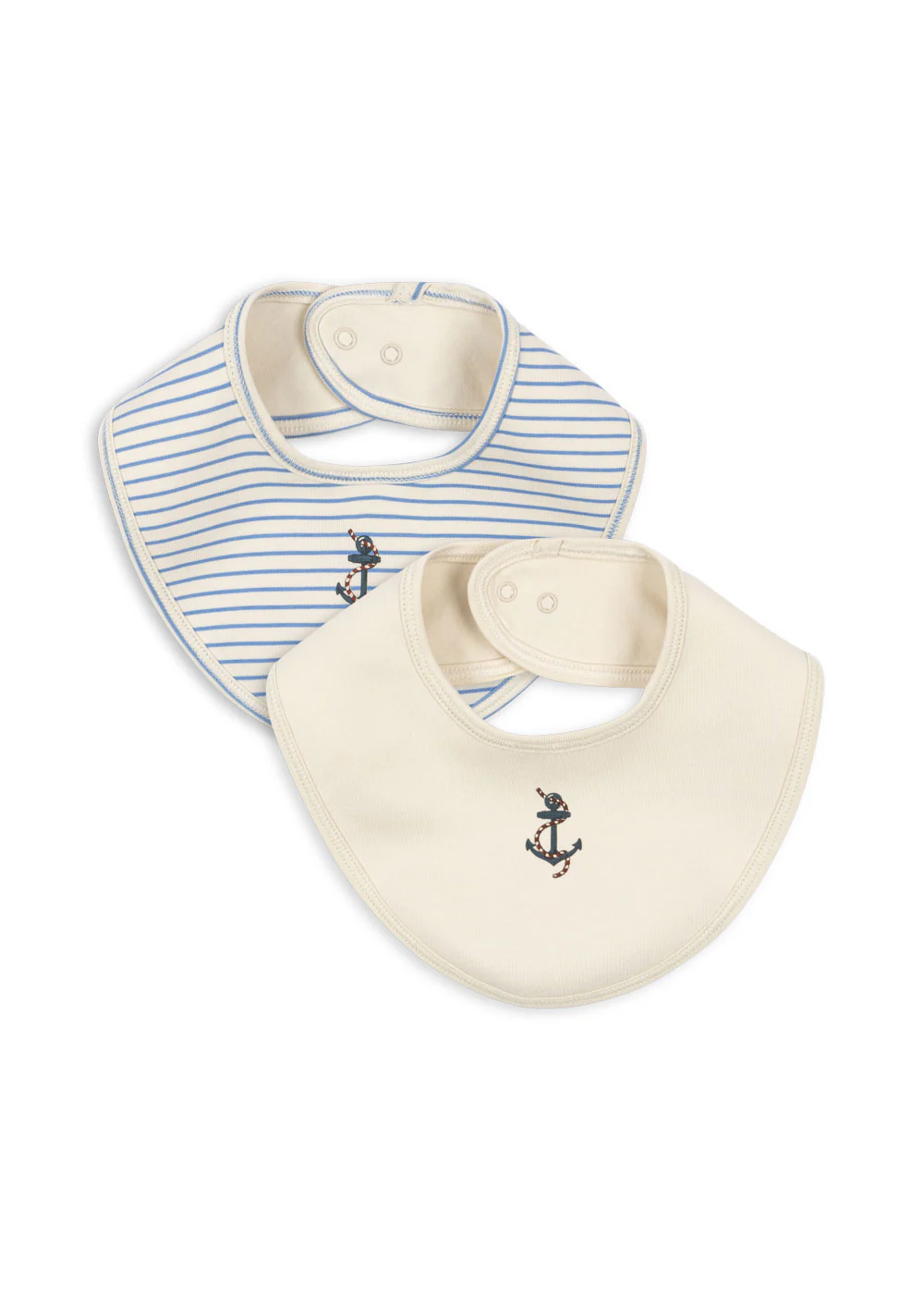 Basic 2 pak savlesmæk - stripe provence mix - OS