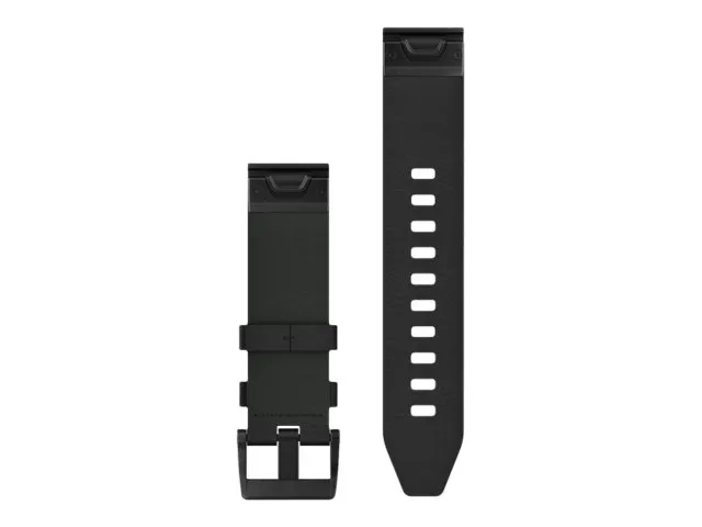 Garmin QuickFit - Urrem for smart watch - sort - for D2; fenix 5; fenix 6; fenix 7; Forerunner 965; Instinct Solar; MARQ; quatix 5