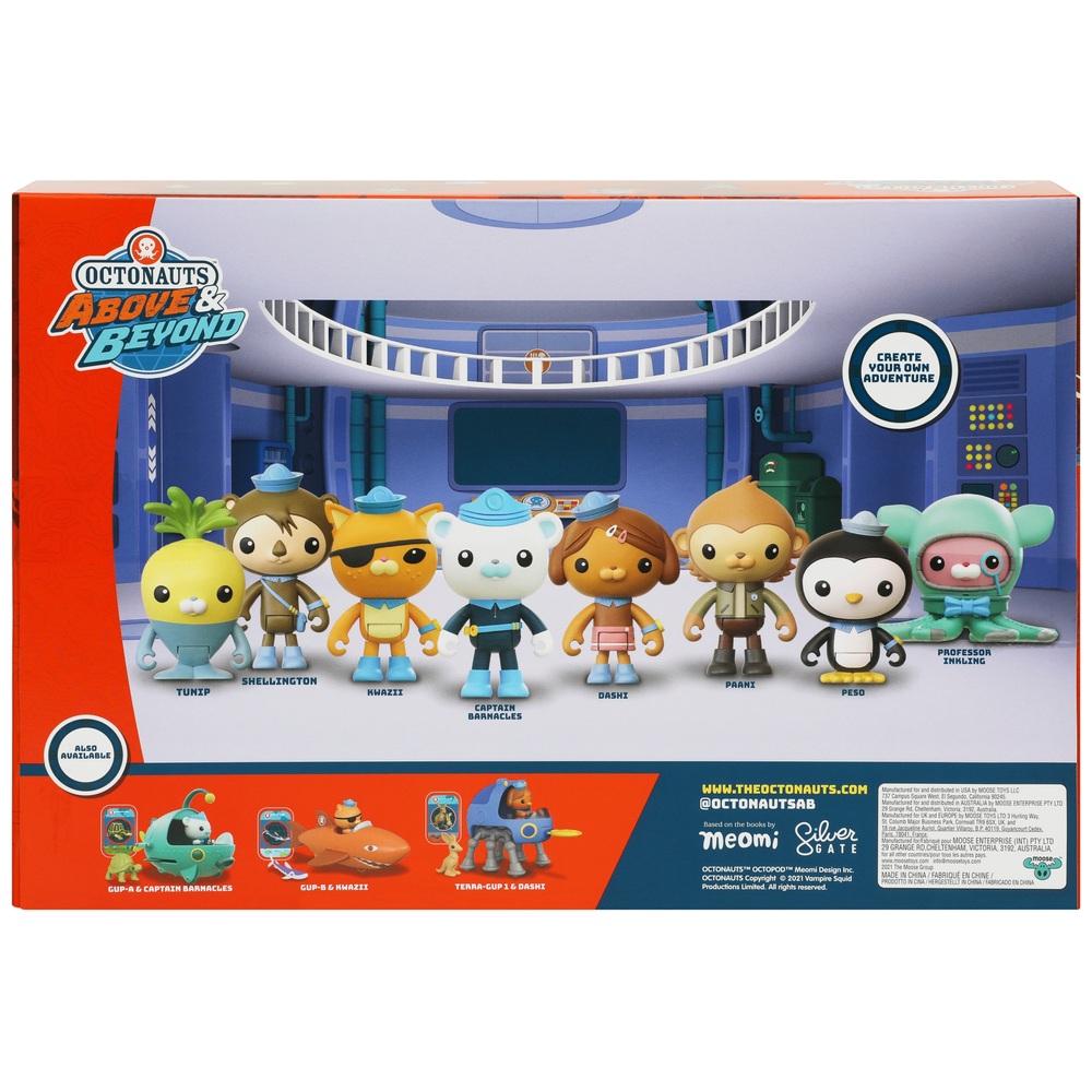 Octonauts Above & Beyond Spielfiguren 8er-Pack