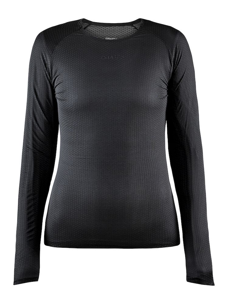 Craft Pro Dry Nanoweight Women langærmet trøje sort