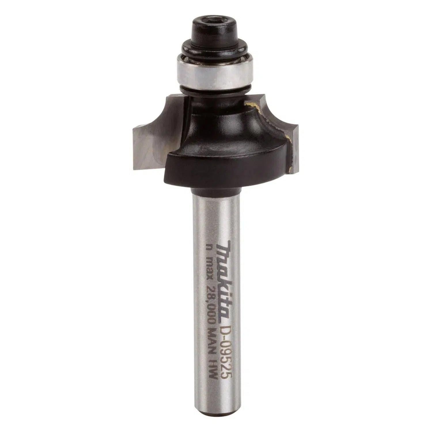 Makita D-09525 Freesbit Kwartrondfrees   lager S 6mm 20,64x9,53mm R3,97