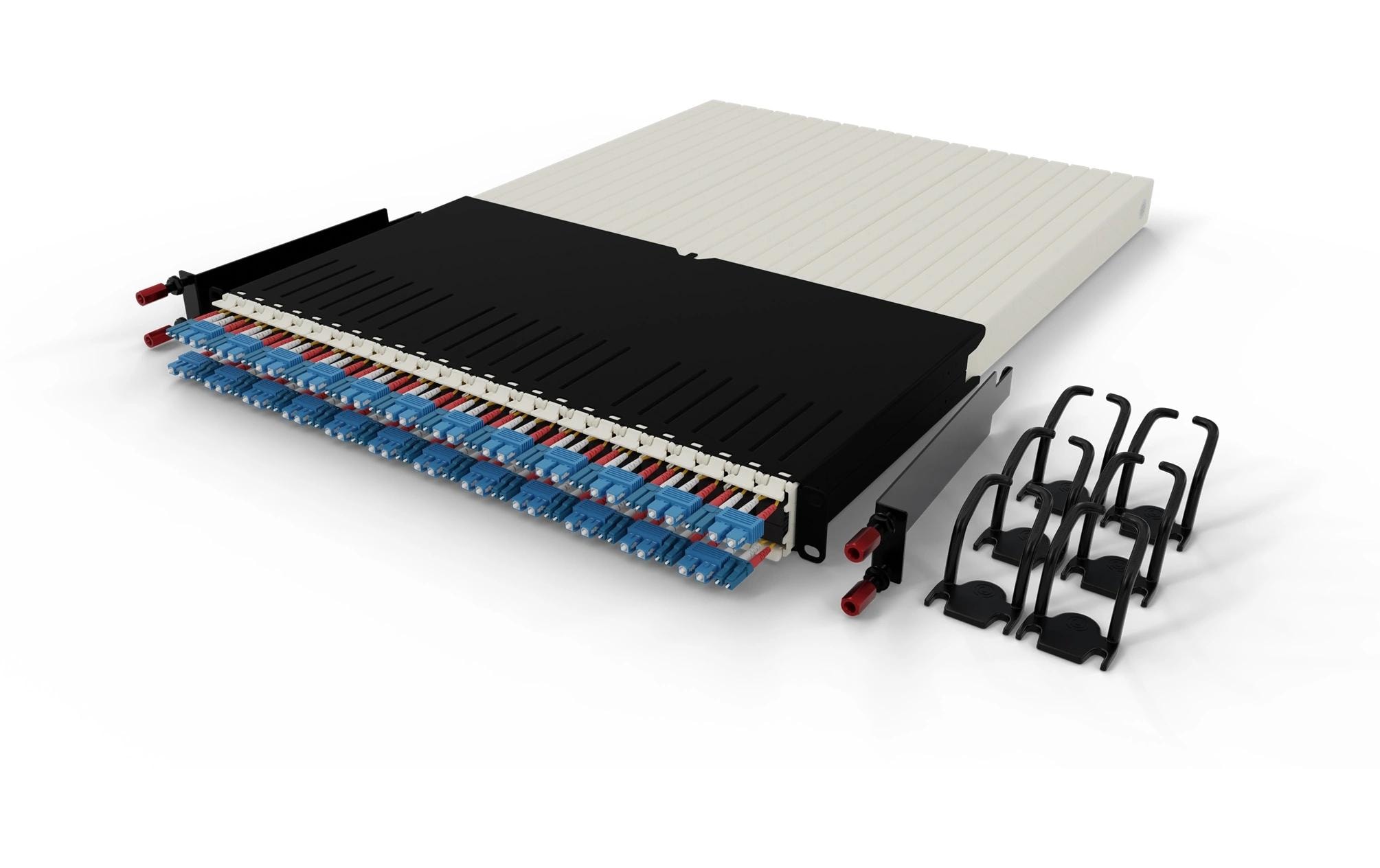 patchbox.one / 30RU / SM LC – SC, OS2, Duplex, 1.8 m<br>All-in-One Lösung für Ordnung im Netzwerkschrank