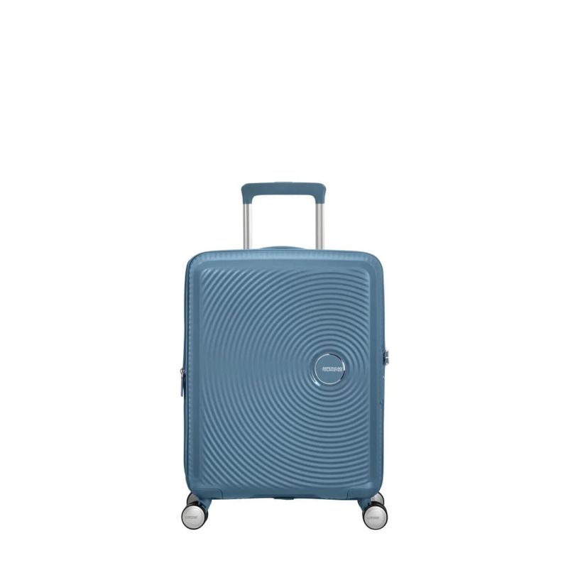 Valise cabine rigide Soundbox Extensible 55 cm Stone blue