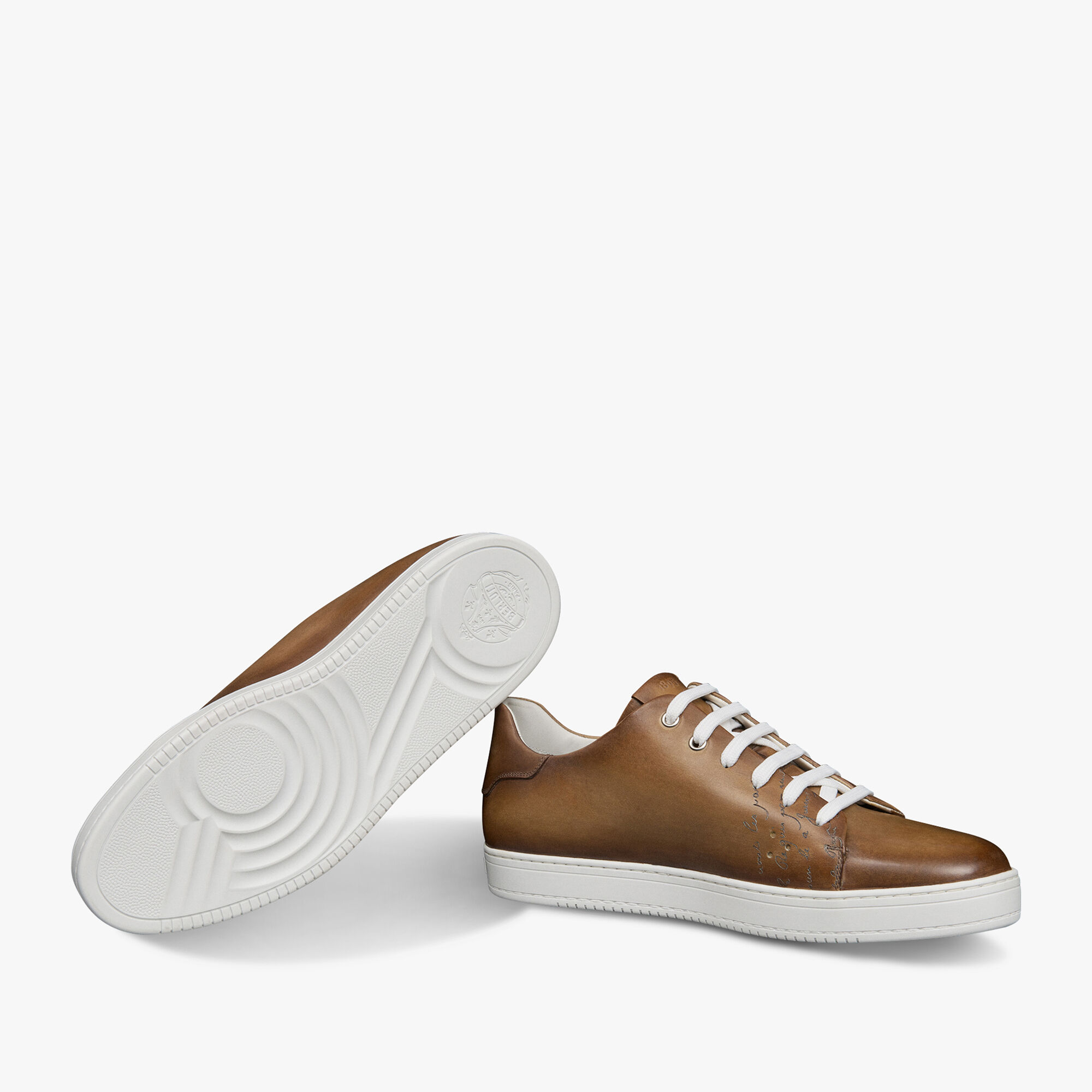 Sneaker Playtime En Cuir Scritto