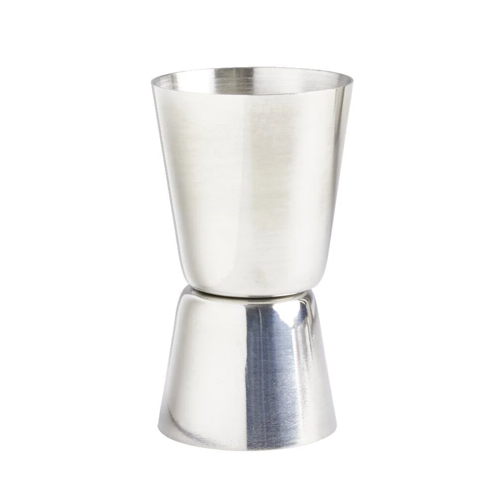 Set à cocktail acier avec support bois 6 pièces