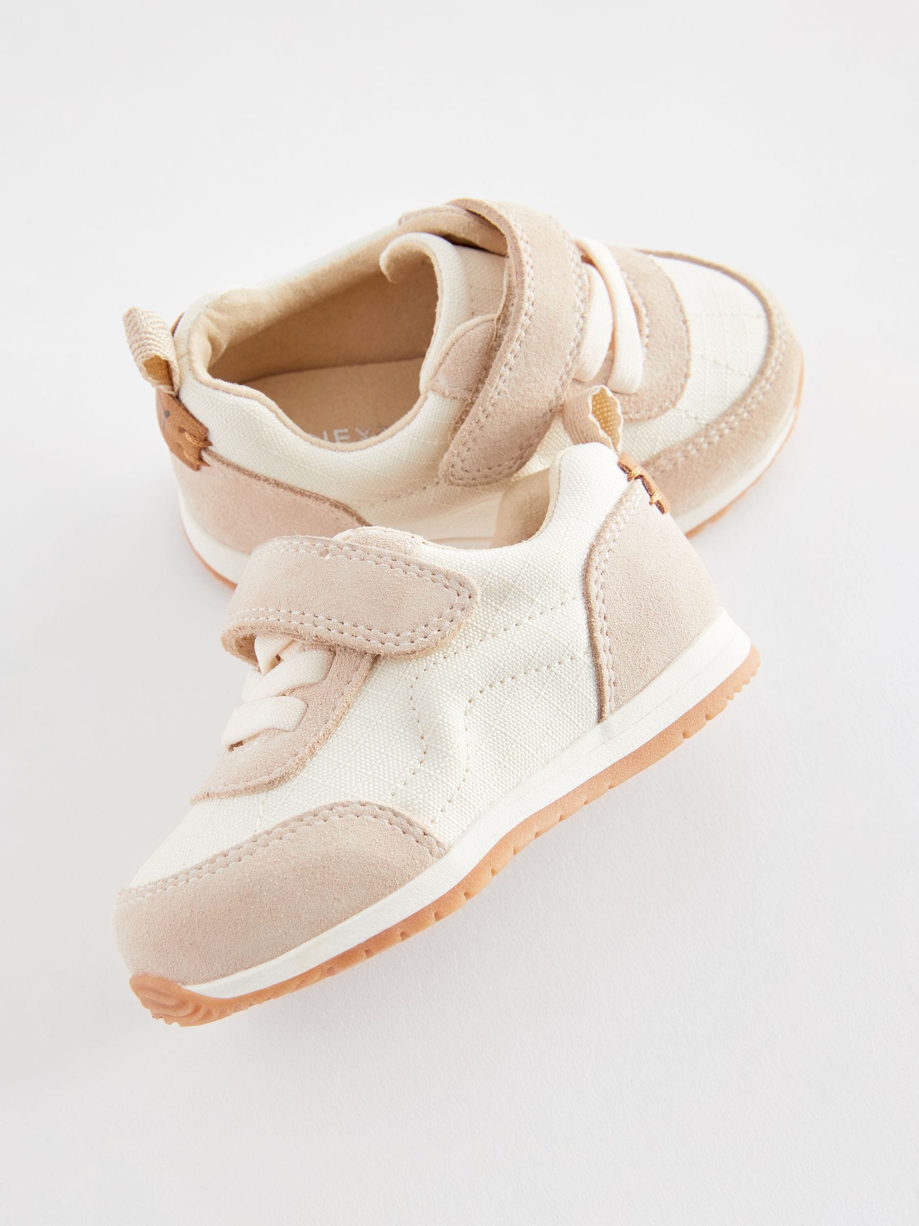 Wit neutraal - Eerste loopschoentjes: sneakers
