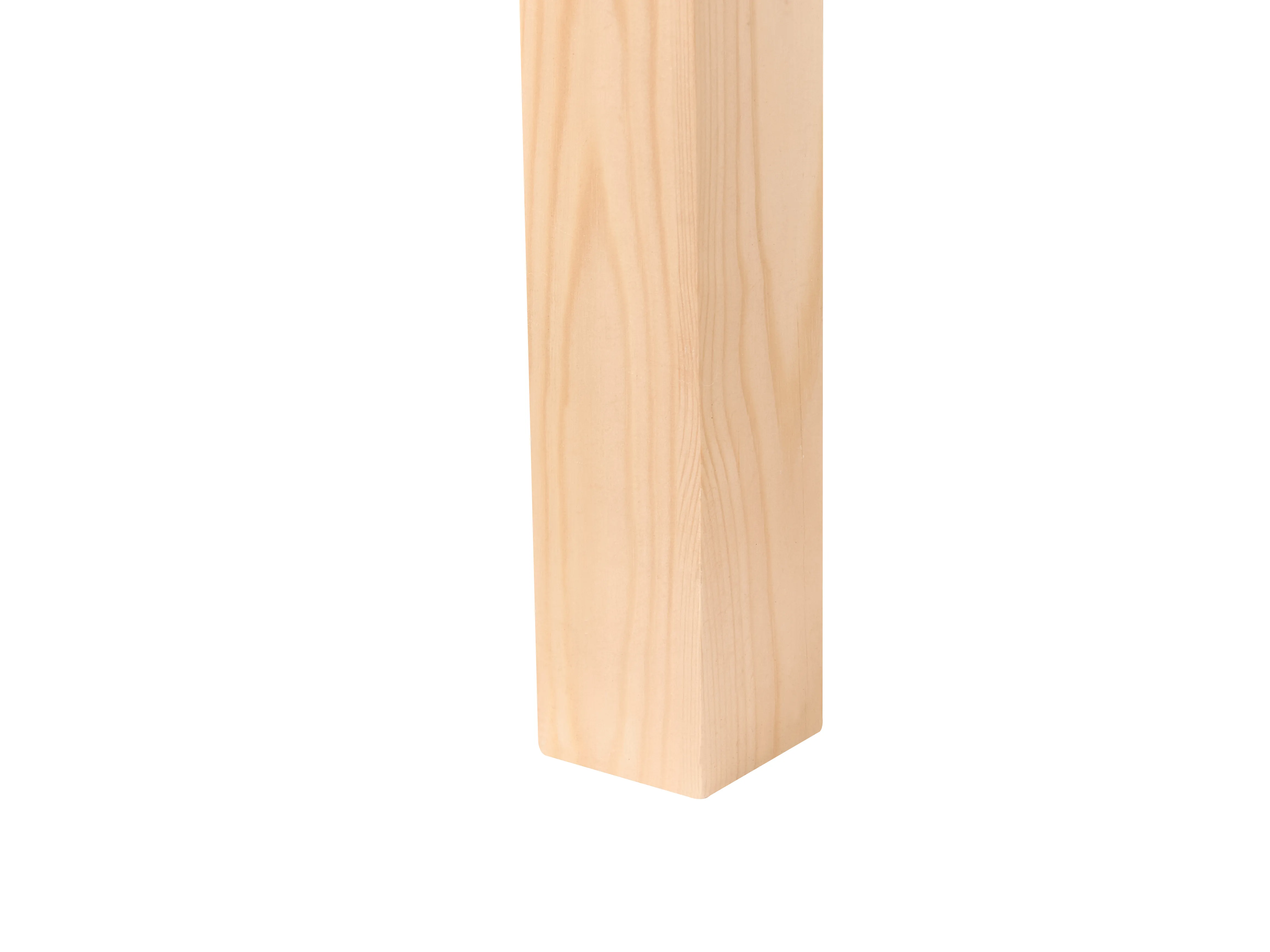 Hoogslaper Dennenhout BIERNE 90/140 x 200 cm Lichtbruin