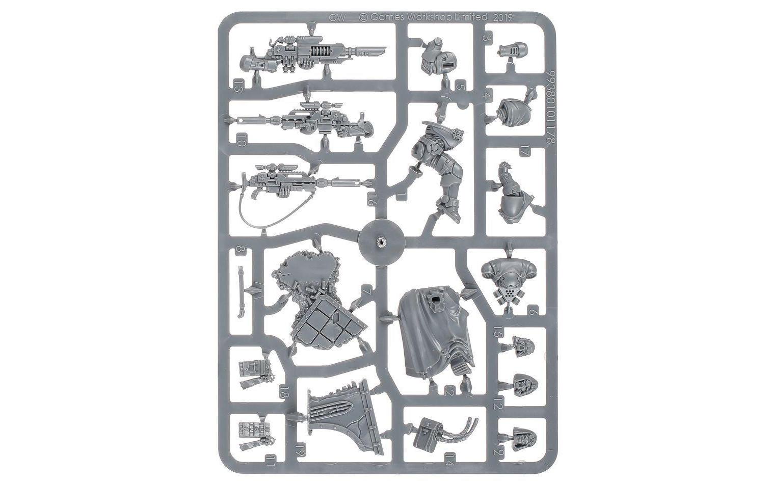 Figurenset Warhammer 40.000 Primaris EliminatorsBausatz für 3 Figuren