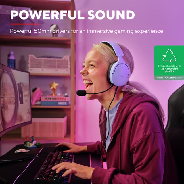 Trust GXT489P Fayzo gaming headset