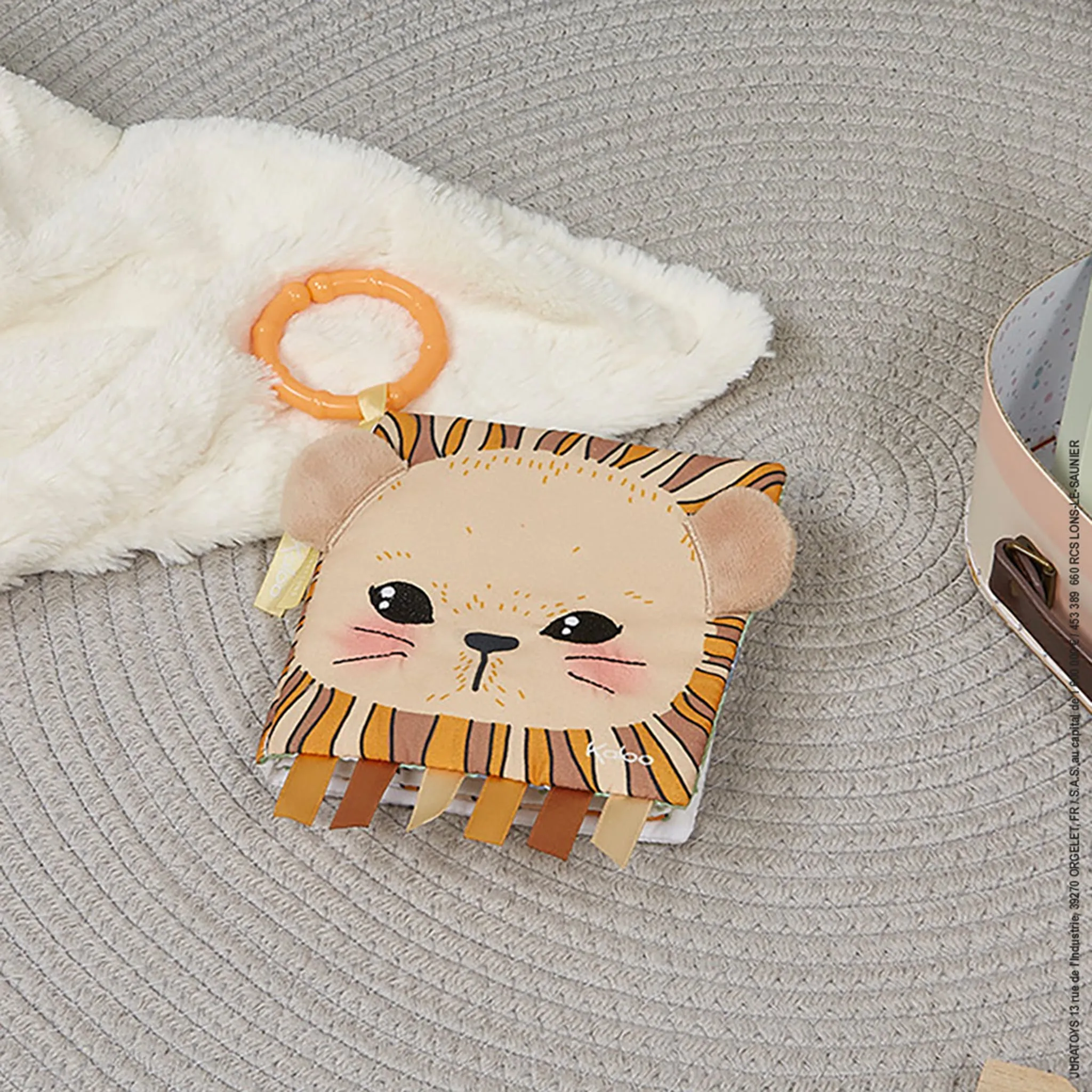 Kaloo Livre d'Éveil Lion