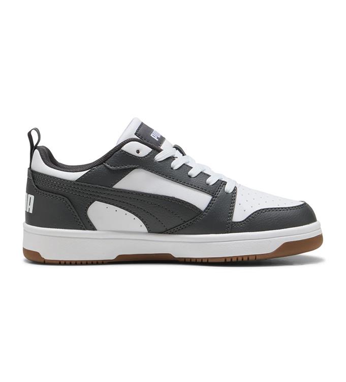 PUMA REBOUND V6 LO JR 393833 PUMA-WHITE-DUSKY-GRAY-GUM