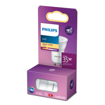 Philips LED spot GU10/MR11 35W niet dimbaar