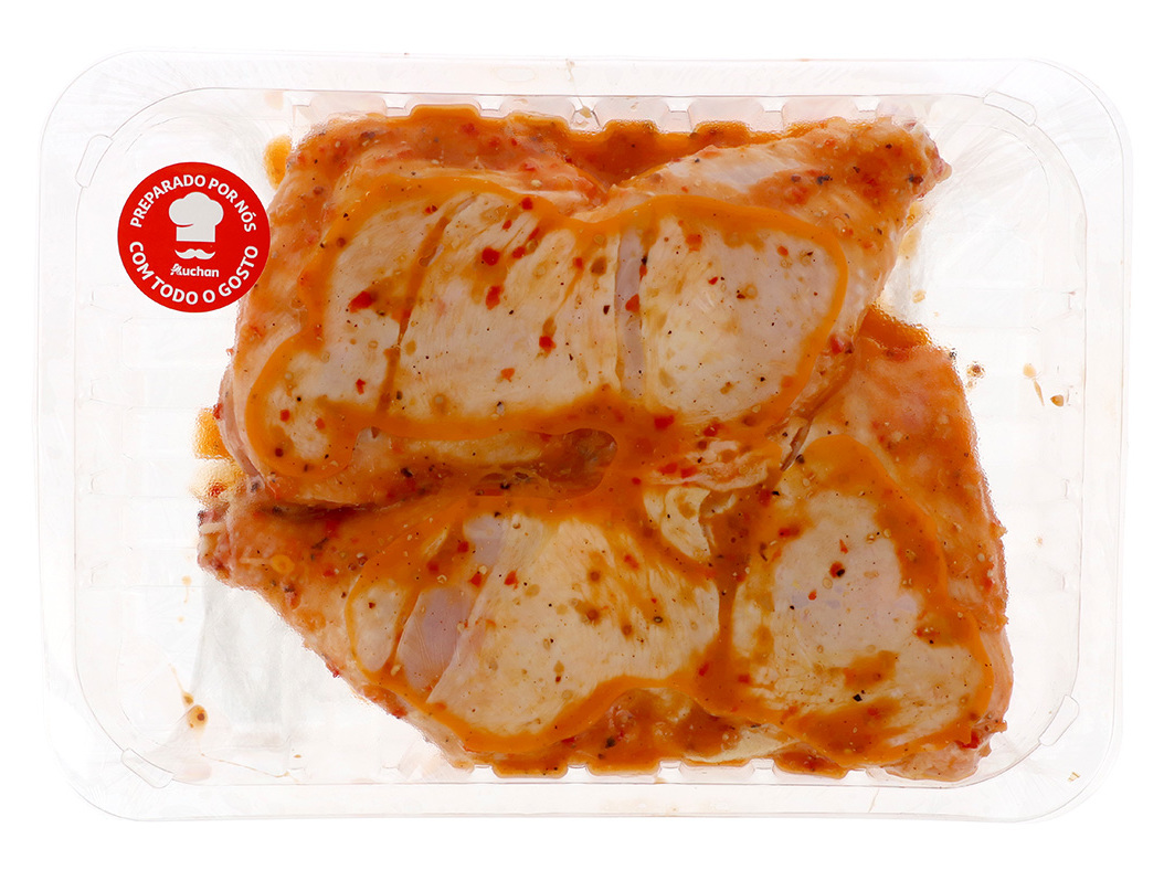 PERNA DE FRANGO TEMPERADA KG
