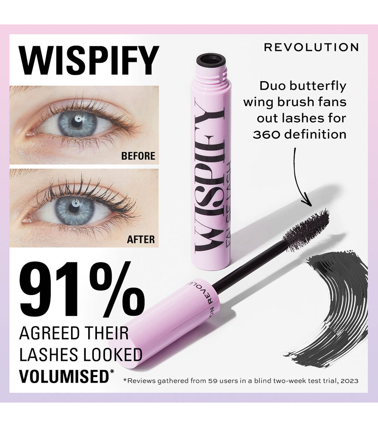 Revolution - Rímel Wispify False Lash