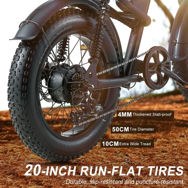 Ridingtimes Z8 Snow Ebikes for Adults, 20