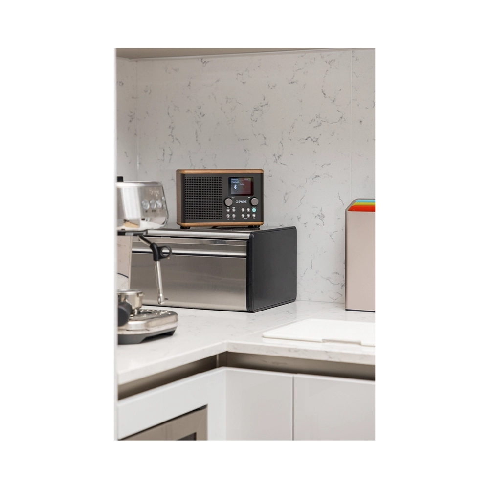 Pure Classic H4 Radio Kaffeeschwarz