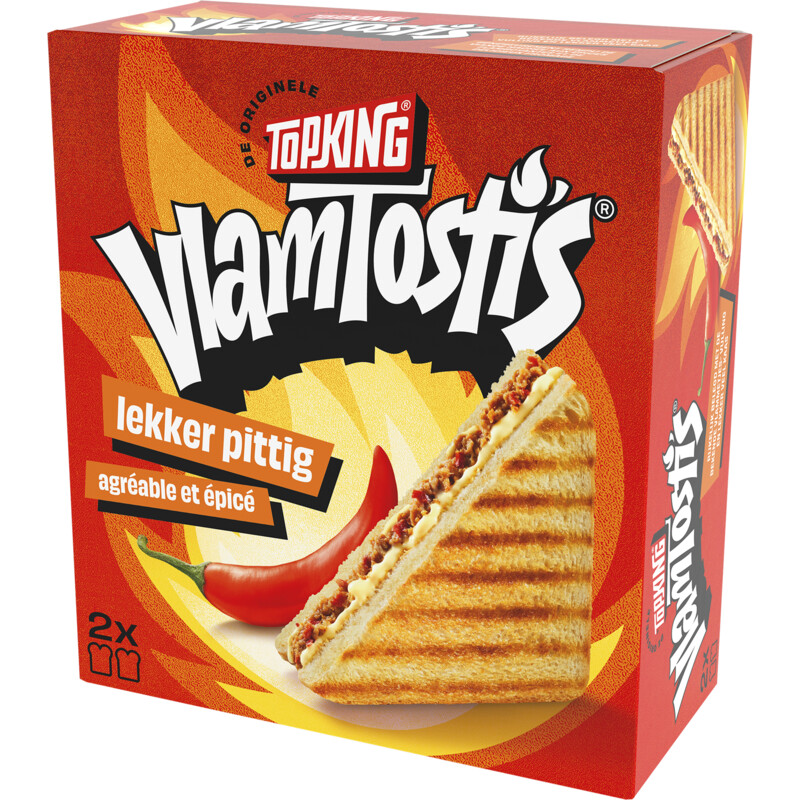Topking Vlam tosti 2-pack