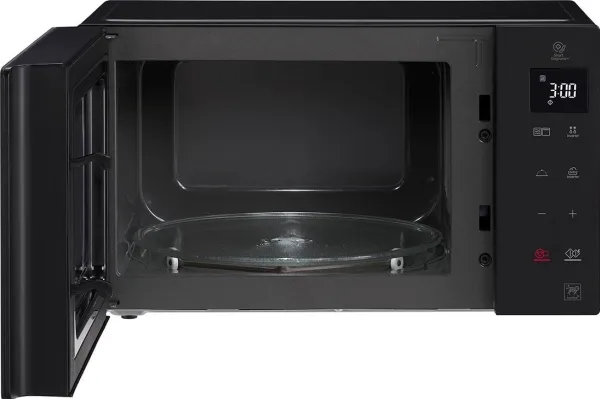 LG NeoChef MH6535GIS - Mikrobølgeovn med grill - 25 liter - 1100 W - sort