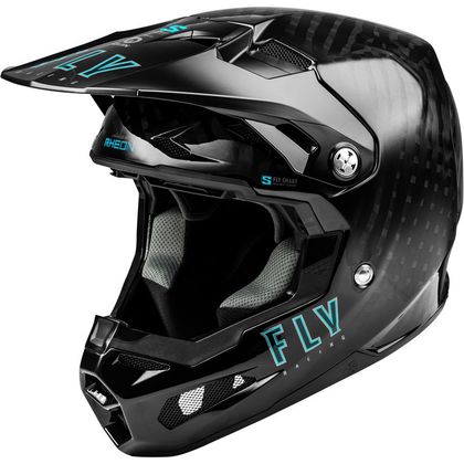Casque cross Fly FORMULA S - SOLID 2025 - Noir