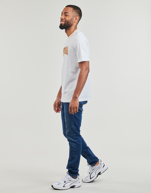 Puma - PUMA SQUAD BIG GRAPHIC TEE - Blanc