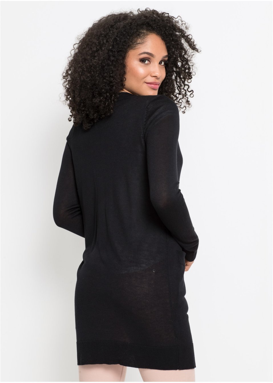 Gilet long en maille