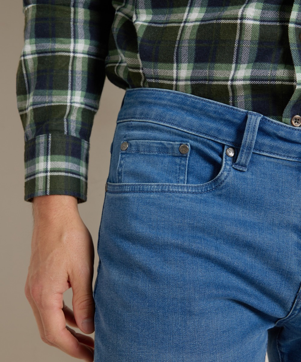 basic slim fit stretch jeans