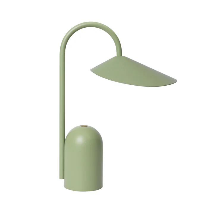 Ferm Living - Arum Akku LED-Tischleuchte, tea green