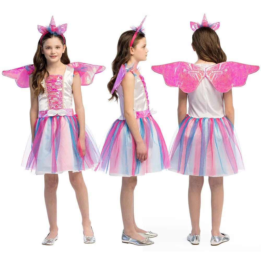 Unicorn Pak Gekleurd Meisje