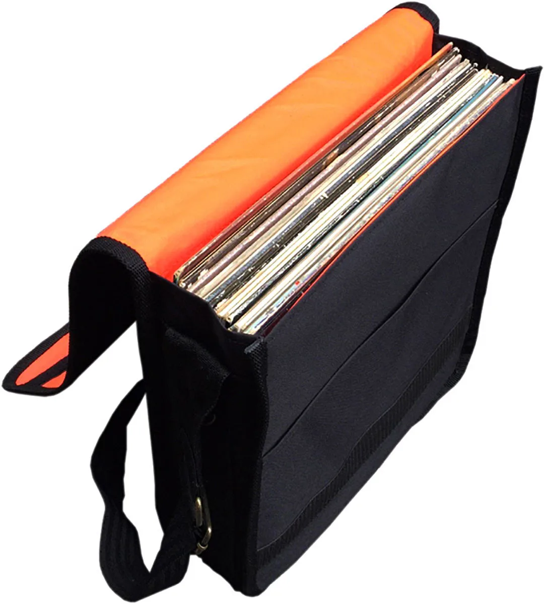 Rock on Wall Besace 20 LP Noir Étuis et protections