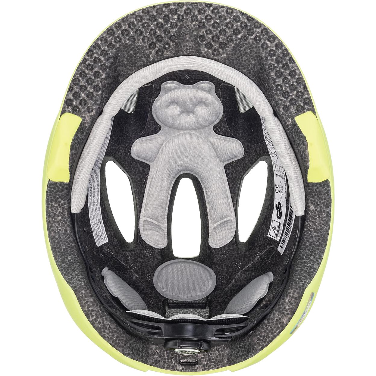 Uvex Oyo Radhelm Kinder neon yellow