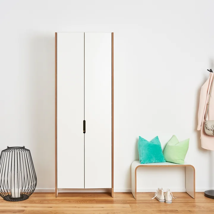 Tojo - flachmann Schuhschrank Fachböden, weiss (5er-Set)