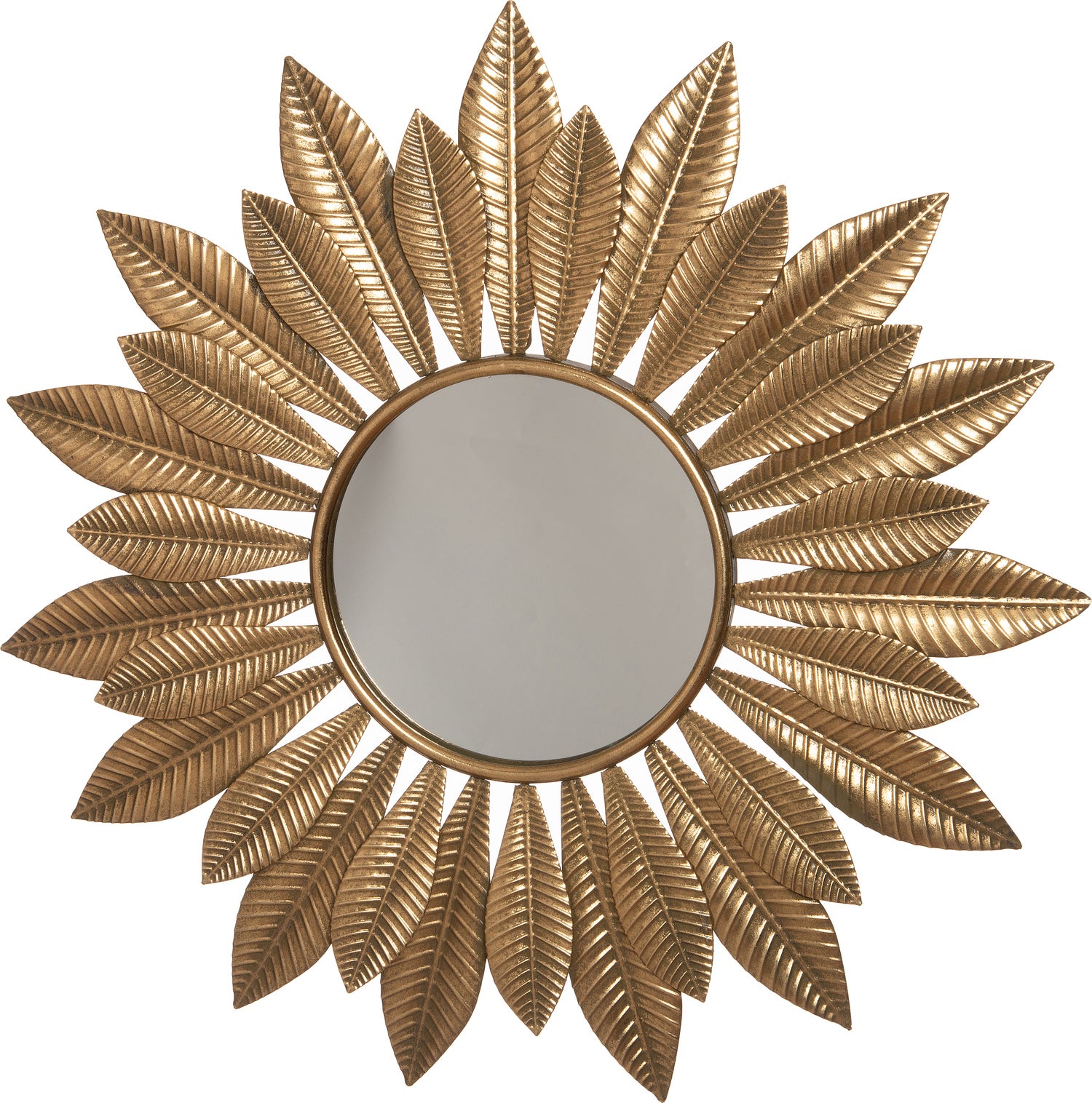 Intratuin spiegel Pippa goud D 65,5 H 2 cm