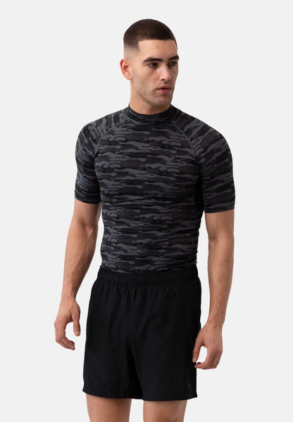 KORTÆRMET KOMPRESSIONS T-SHIRT