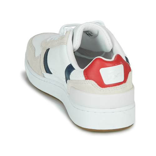 Lacoste - T-CLIP 0120 2 SFA Blanco / Marino / Rojo