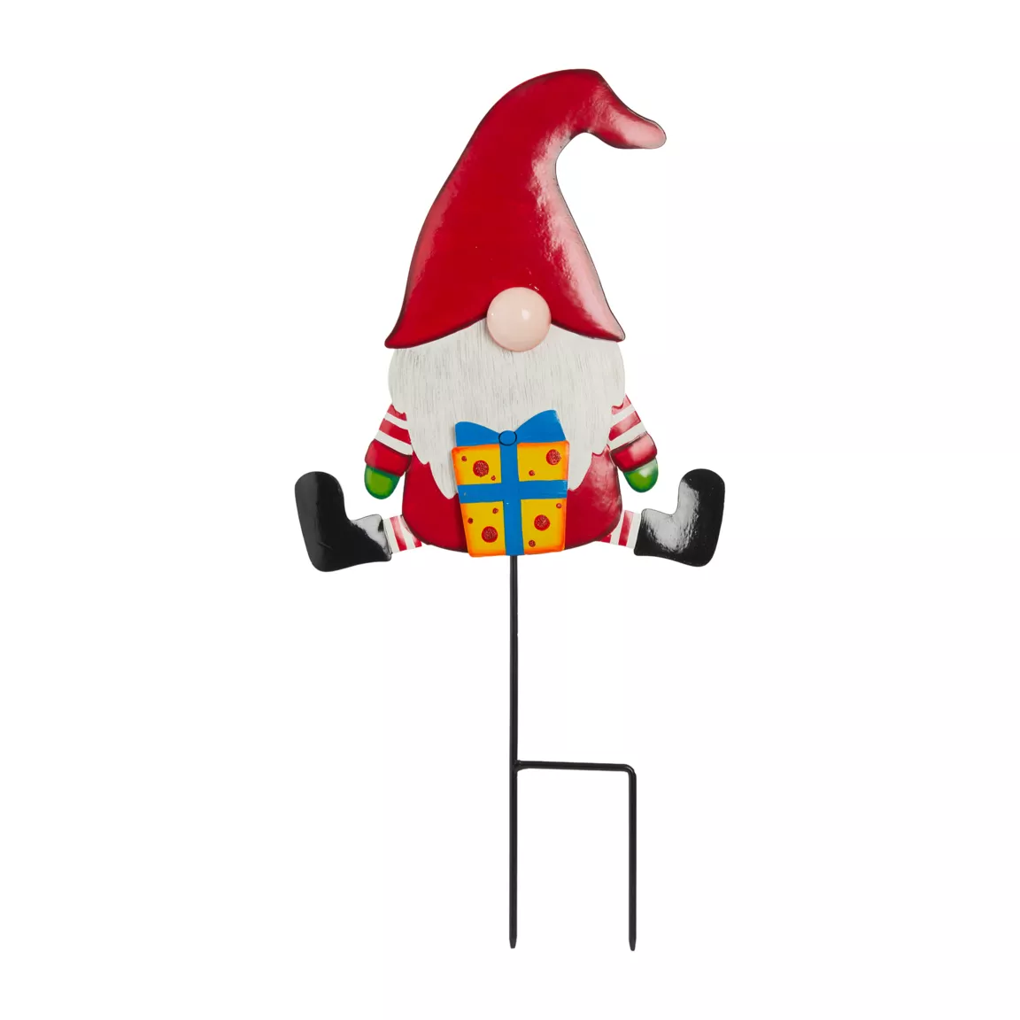 Piquet de jardin en métal (H50 cm) Lutin Multicolore