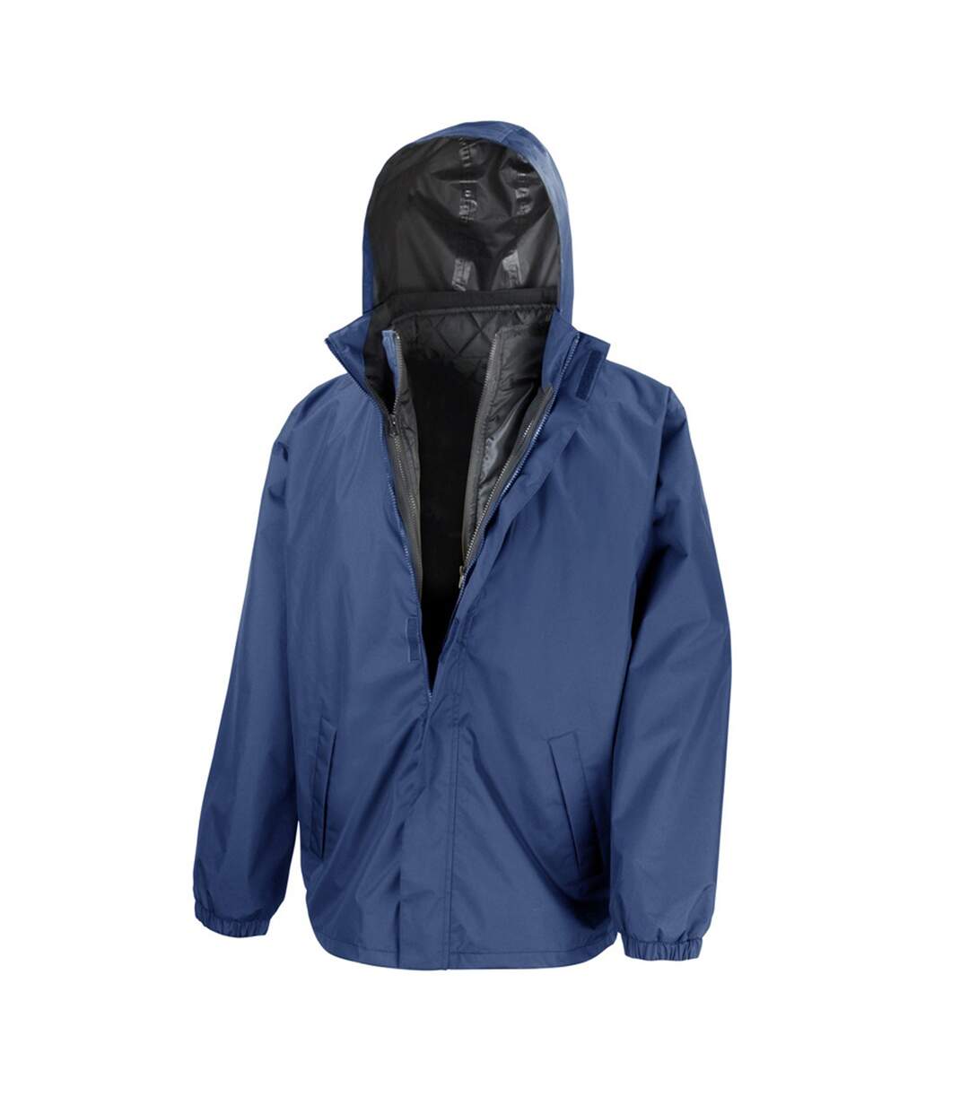 Result Core - Doudoune 3 en 1 avec gilet matelassé - Homme (Bleu marine) - UTBC908