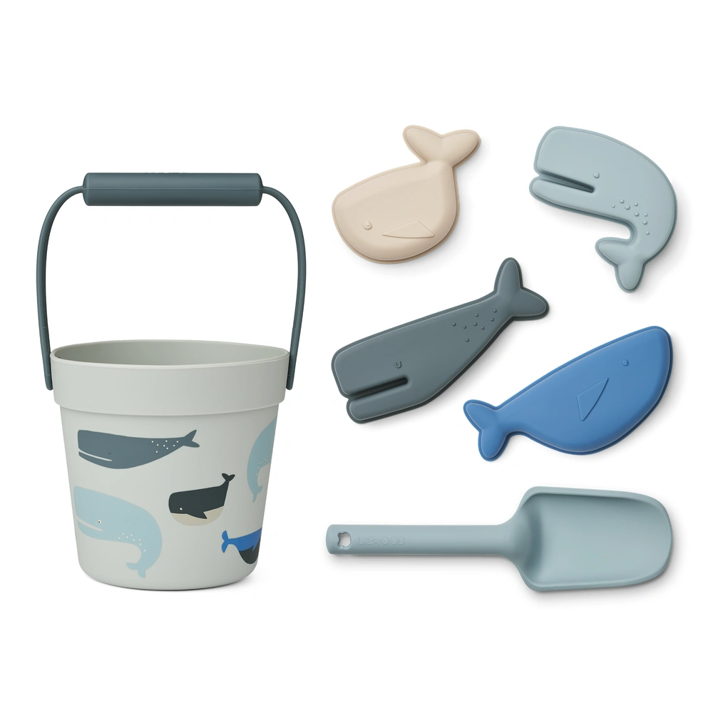 Sandspielzeug DANTE - WHALES 6er Set