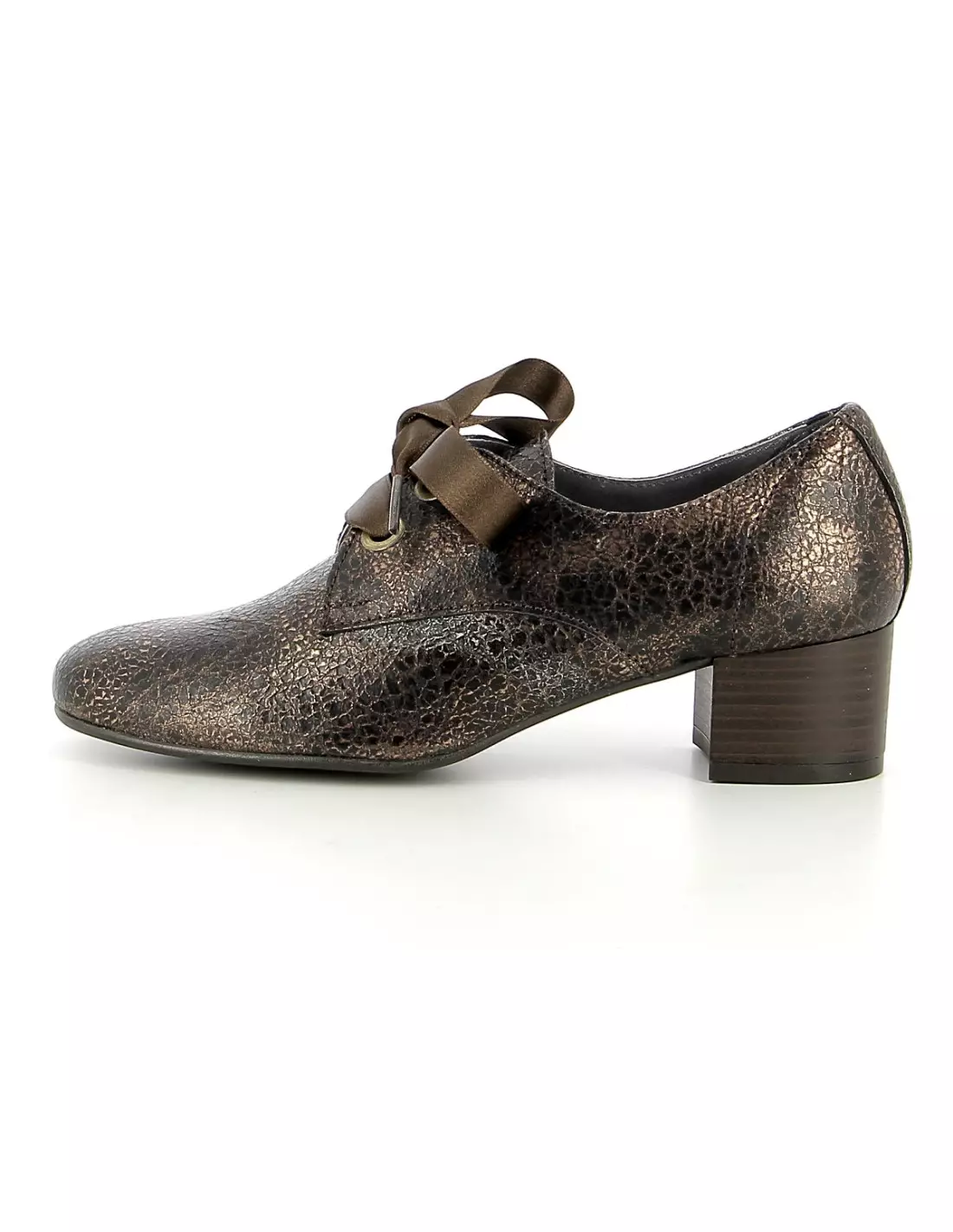FOLIE S CAVAMACA BRONZE - Derbies, richelieus & trotteurs Bronze