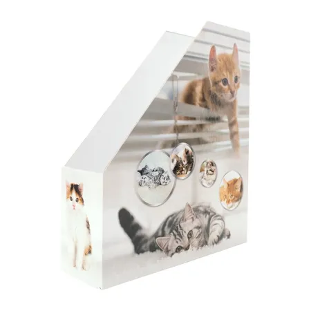 HERMA Stehsammler Karton Katzen, A4