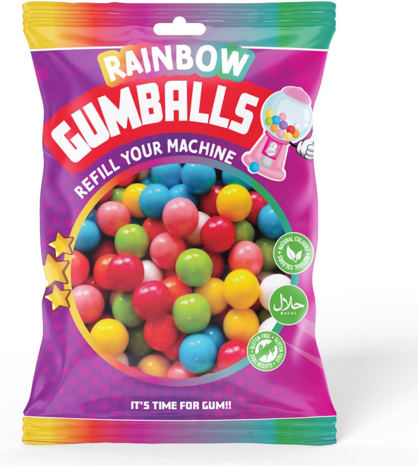 Kauwgomballen zak 200 gr